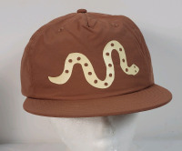 New - " The Roadie " Quick-Dry XX Copperhead Print Outdoor Cap . Made from quick-drying nylon . Snap Back , One Size Fits All