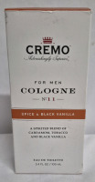 New Cremo For Men Colonge No. 11 Spice & Black Vanilla 100mL Eau De Toilette