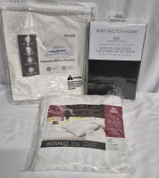 New Pillow Covers & Bed Sheet- Body Pillow Cover (20 by 54") & Pillow Protector (20 by 26") & Twin Bed Fitted Sheet