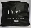 New HUSH King Size Classic Blanket Cover 94 by 96" - Grey - 3