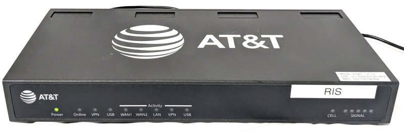 AT&T U110 Firewall, Router & VPN Gateway Device | 11.8" x 5.25" x 1 6"