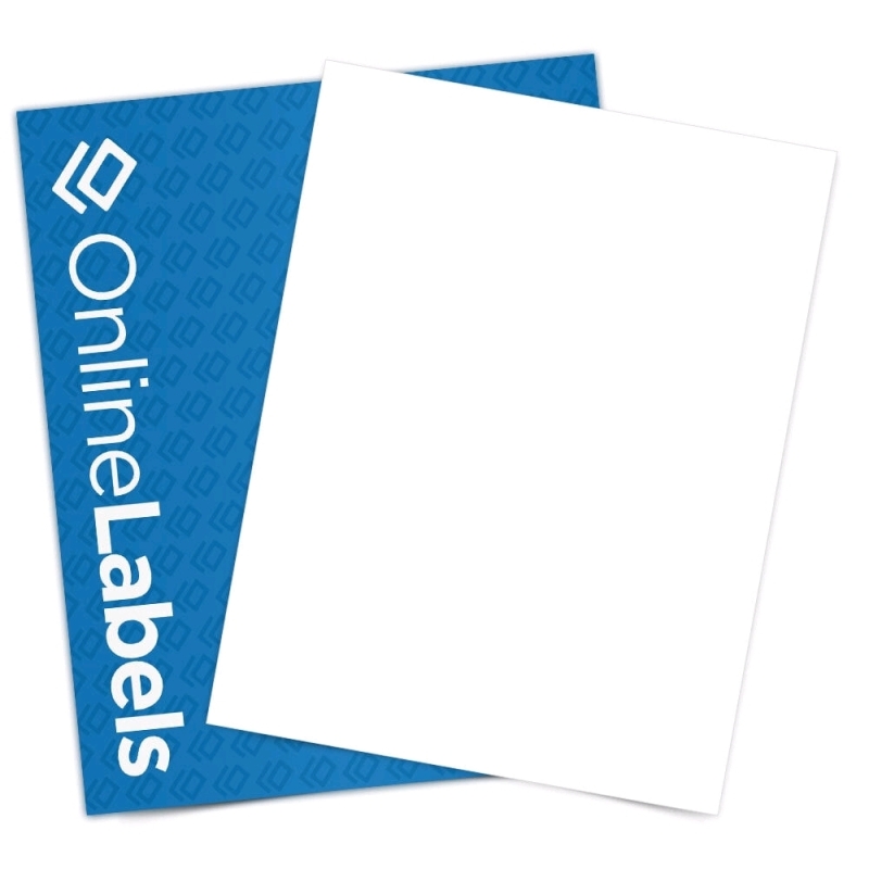 3 New Packs | 8.5" x 11" Printable Sticker Paper Labels - Standard White Matte - OL177W / ( 250 Sheets per Pack ) | Retails for Over $250!