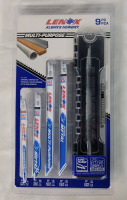 New - Lenox 9pc. Reciprocating Saw Blades Multi-Purpose Set .