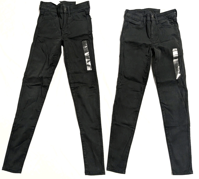 2 New Size 000 • 23W | AMERICAN APPAREL Super Stretch Jeggings | Regular & Short