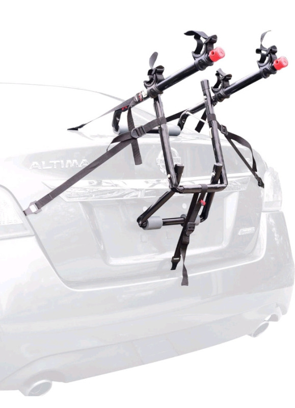 New | Allen Sports Deluxe Metal 2-Bike Trunk Mount Bicycle Rack | * Retails For $99.99 *