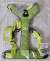 New - Truelove Outdoor Dog Harness with 3M Scotchlite Reflective Material , Neon Yellow . Size Large