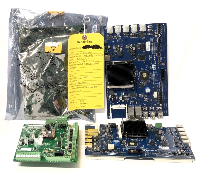 [As-Is] 4 Computer Boards : 2x ADB Safegate 19173 Ver 2.0, Safedock OP Board SG590495 (Retails for Over $1.4k!), iBot Main_PCB OPEX 2055010-R