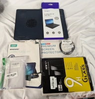 Assorted Electronics/Protectors Lot.