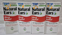 4 New TRP Natural Ears Ring Relief Ear Drops 10mL