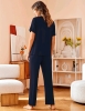 New Avidlove Notch Collar Soft Pajama Set - MED - 3