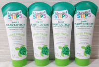 4 New Bottles of Gentle Steps Daily Baby Lotion w/ Colloiral Oatmeal Skin Protectant - 227g per Bottle, Expires March 2026