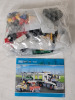 New - Sluban Building Block Toys City Scene Track Transporter Bricks Racing , 638pcs . # M38-B0339 . Compatible With Leading Brands (lego) . No Box - 2