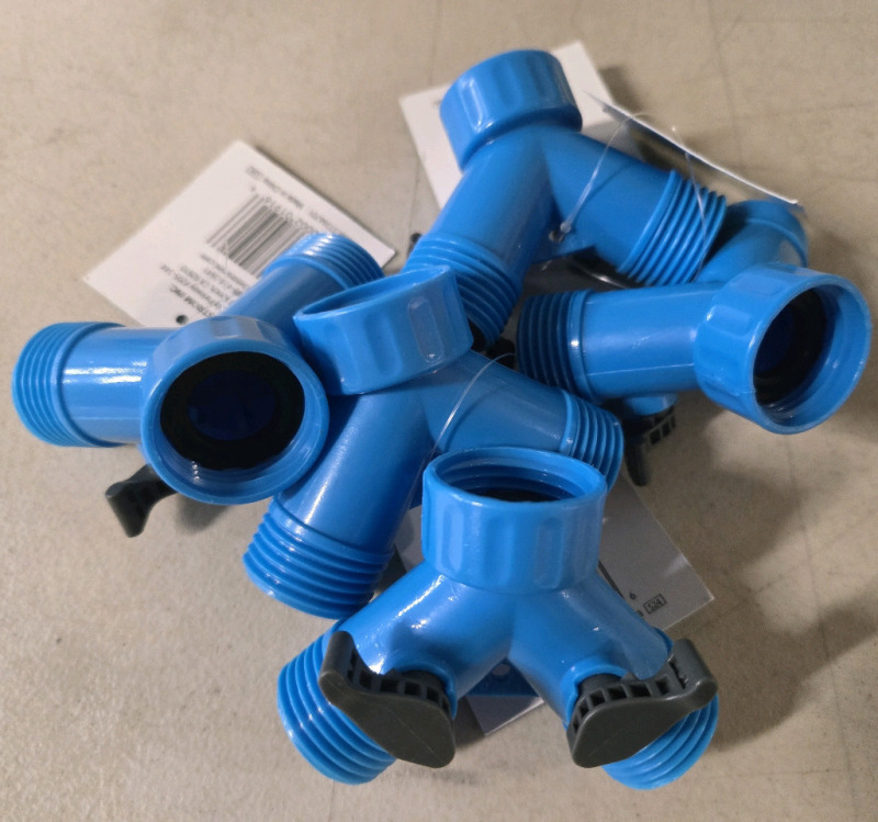 5 New | Belstrom 2-Way Water Hose Splitters