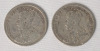 1919-C Newfoundland Silver 25 Cent Quarters , Two (2) Coins - 2