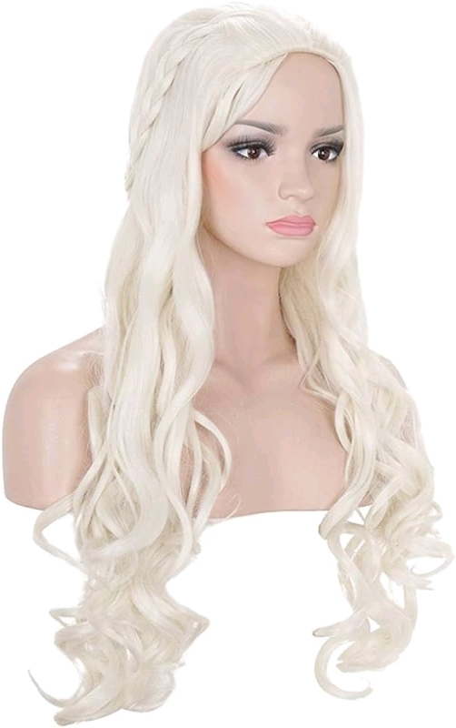 New Morally Daenerys Targaryen Wig. 30" Long.