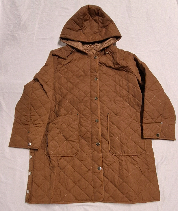 New Emery Rose Women's sz 2XL Quilted Patch Jacket- Lightweight Jacket