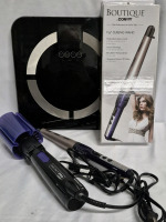 Conair Hair Styling Curling Wand & Brush Dryer + Taylor Scale - Working
