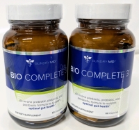 2 New GUNDRY MD Bio Complete&sup3; Pre, Pro & Postbiotic Supplements for Optimal Gut Health | 60 Capsules each