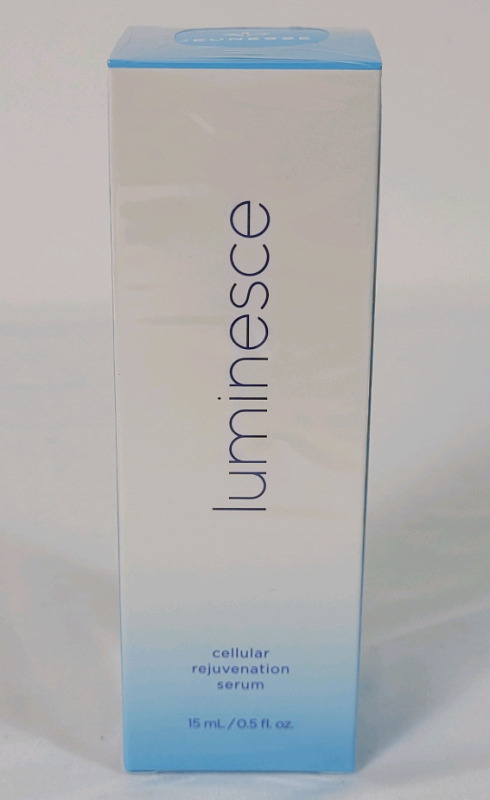 New , Sealed - Jeunesse Luminesce Cellular Rejuvenation Serum , 15ml. (0.5 oz.) - Highest Percentage of Growth Factor Complex Possible to Encourage Cell Renewal by Luminesce . Retail $230
