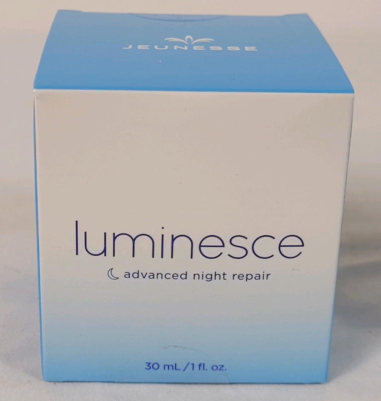 New , Sealed - Jeunesse Luminesce Advanced Night Repair Cream - 30ml by Luminesce . Retail $180
