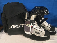 Ice skating Lot | Includes Giro Helmet, Bauer Ice Skates, & Corbetts Carrying Bag