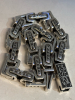 New 925 Sterling Silver Bracelet 5mm Square Byzantine Link 8.5&rsquo;&rsquo; Approximate Slide Clasp Stamped - 6