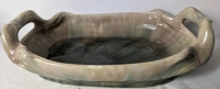 Ceramic Deep Serving Platter. Makers Mark Present. 17.5" Long