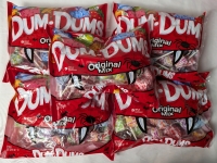 5 New Packs of Dum-Dums. 255g Each. Best Before 04/22/27