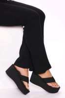 New: FashioNova Size 10 - Keep on Wishing Wedges shoes