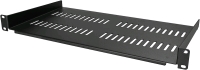 New - StarTech.com 1U Server Rack Shelf - Vented Rack Mount Cantilever Tray for 19" Network Rack & Cabinet, 44lb/20kg, 10" Deep