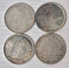 1947 - 1960 Canadian Silver 10 Cent Dimes & 1945-C NFLD Silver 10 Cent Dime . 1945-C NFLD , 1947 , 1951 , 1953 & 1960 - 2