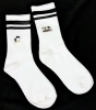 2 New Pairs PEANUTS Socks with Joe Cool Snoopy & Peanuts Gang | One Size Fits Most