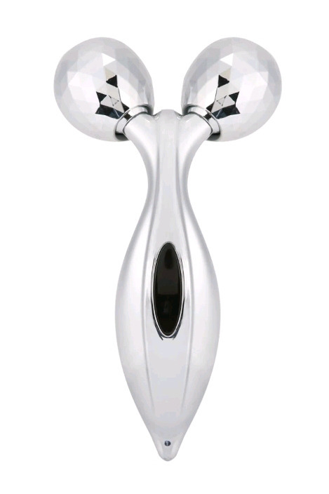 New | Silver 3D Roller Face Massager / Face Lifting Firming Tool