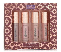 New | Tarte 4 Piece Gift Wrapped Glow Maneater Cheek Plump Collection