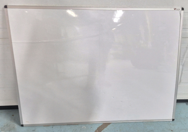 Large Double-sided 47 by 35.5" White Board