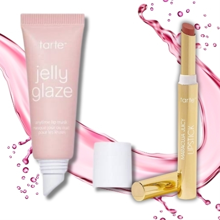 New TARTE | Strawberry Jelly Glaze Lip Mask (10g) & Rosy Brown Maracuja Juicy Lipstick (2g) | Over $50 Retail Value!