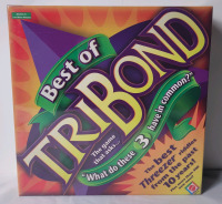 New , Sealed - The Best of TriBond Trivia / Riddle Board Game . Ages 12+ , 2 or More Players