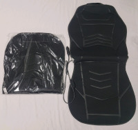 New - Pair (2) Heated Car Seat Cushions w/Automobile Auxiliary Power Outlet Plug