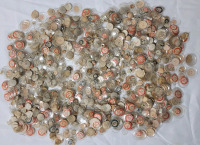 100s Vintage Watch Face Crystals , Various Sizes . Majority Made by K K Japan .