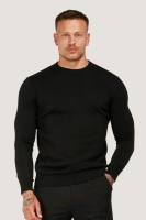 New Size Medium | ICON. Amsterdam "The Santoni" Crewneck Sweater (Black) | Retails for Over $95 USD!
