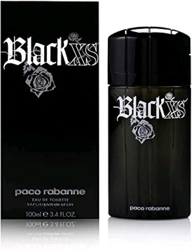 New Black Xs By Paco Rabanne For Men, Eau De Toilette Spray, 3.4-Ounce Bottle Retails for over $100.