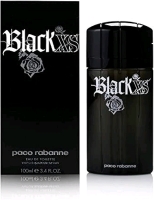 New Black Xs By Paco Rabanne For Men, Eau De Toilette Spray, 3.4-Ounce Bottle Retails for over $100.