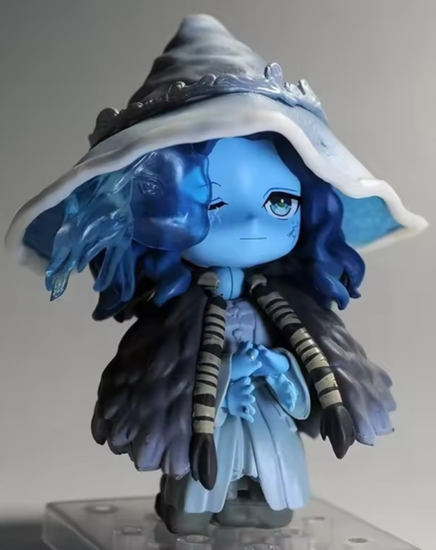 New Elden Ring Rannie Articulated Figurine with Interchangeable Parts with Base.