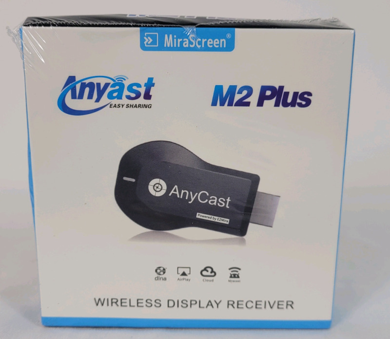 New - Wireless WiFi Display TV Dongle Receiver for AnyCast M2 Plus for Airplay 1080P HDMI TV Stick for DLNA Miracast
