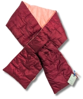 New Forward With Design FWD Packable Puffy Scarf (Brick Red) | 9" x 70" Long | Retails for $48