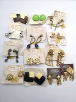 13 Vintage D'ORLAN Statement Earrings