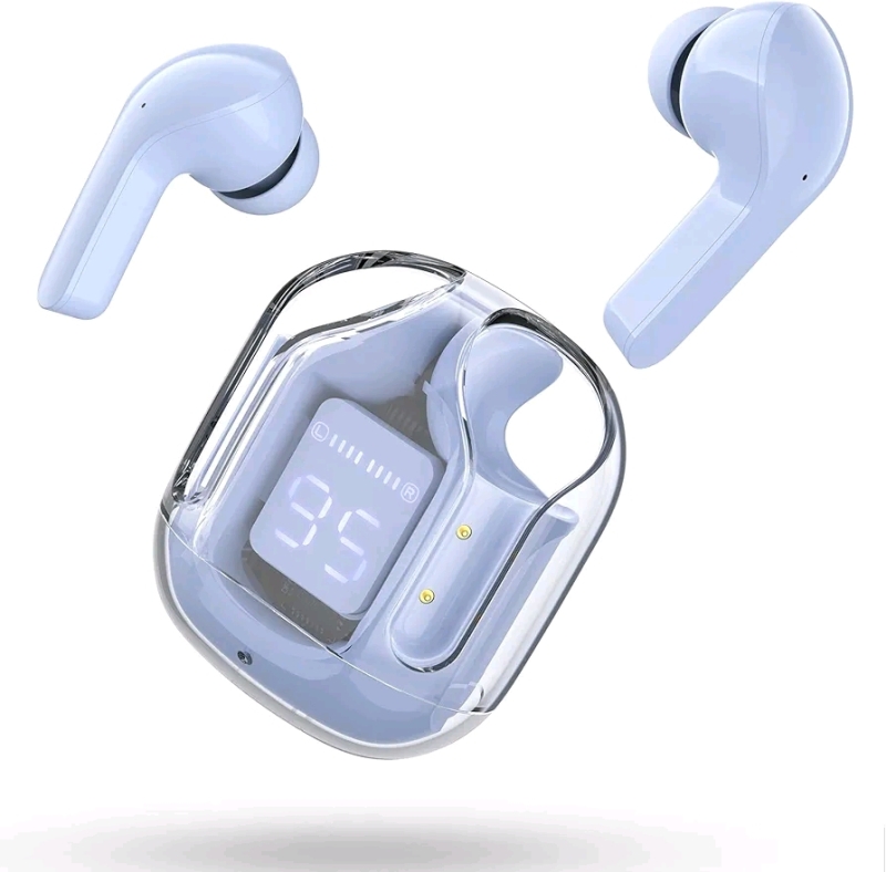 New Woreledd Earbuds. Case Measures 2" Tall.