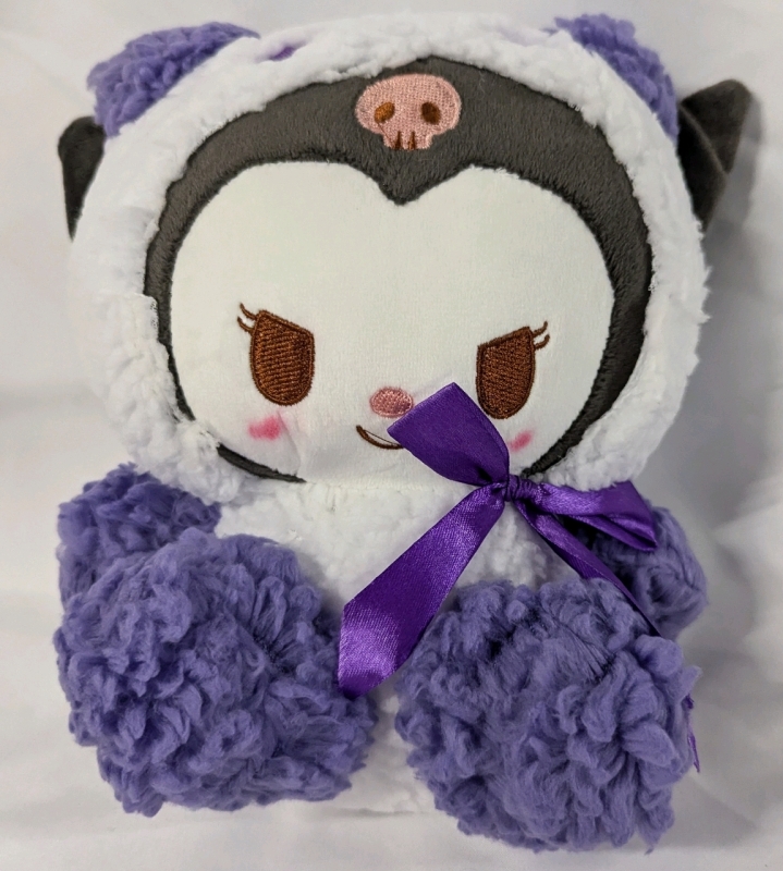 New Kuromi Stuffed Doll. 8.5" Tall.