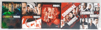 Criminal Minds Seasons 1-5 DVD Box Sets - All Box Sets Have Their Respective DVD Cases Inside, Individual DVDs Cases Have Not Been Inspected to Have The Discs Inside