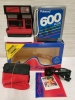 RARE Vintage Polaroid 600 Cool Cam with bonus Radio new in box